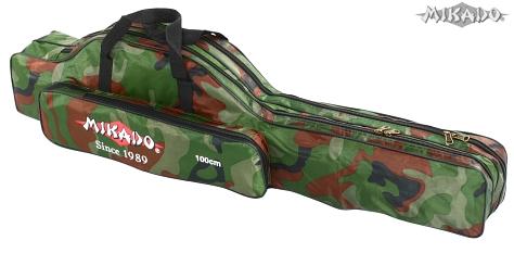 MIKADO Púzdro na prúty 2 komorové - 80cm (camo)