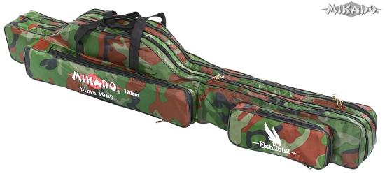 MIKADO Púzdro na prúty 2 komorové - 130cm (camo)