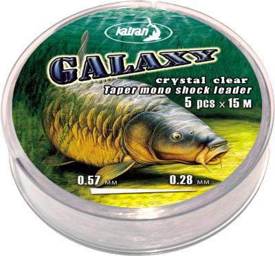 KATRAN Šokový vlasec Galaxy - 0.30-0.57mm (5x15m)