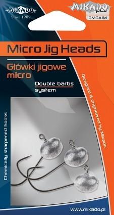 MIKADO Micro jigová hlava 1.5g - 6 (3ks)