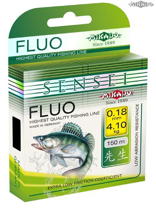 MIKADO Vlasec Sensei Fluo 150m - 0.18mm