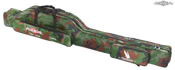 MIKADO Púzdro na prúty 2 komorové - 150cm (camo)