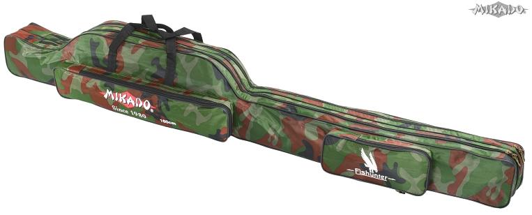 MIKADO Púzdro na prúty 2 komorové - 160cm (camo)