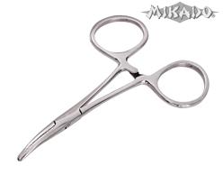 MIKADO Rybársky pean zahnutý (10cm)